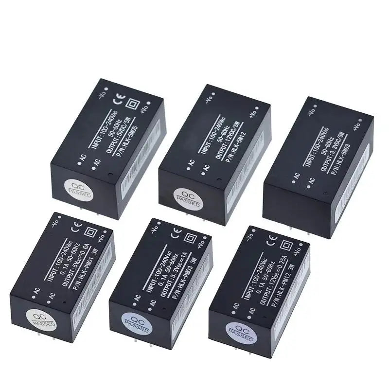 HLK-PM01 HLK-PM03 HLK-PM12 HLK-5M03/12 AC-DC 220V to 5V/3.3V/12V Mini Power Supply Module Intelligent Household Switch HLK-5M05.