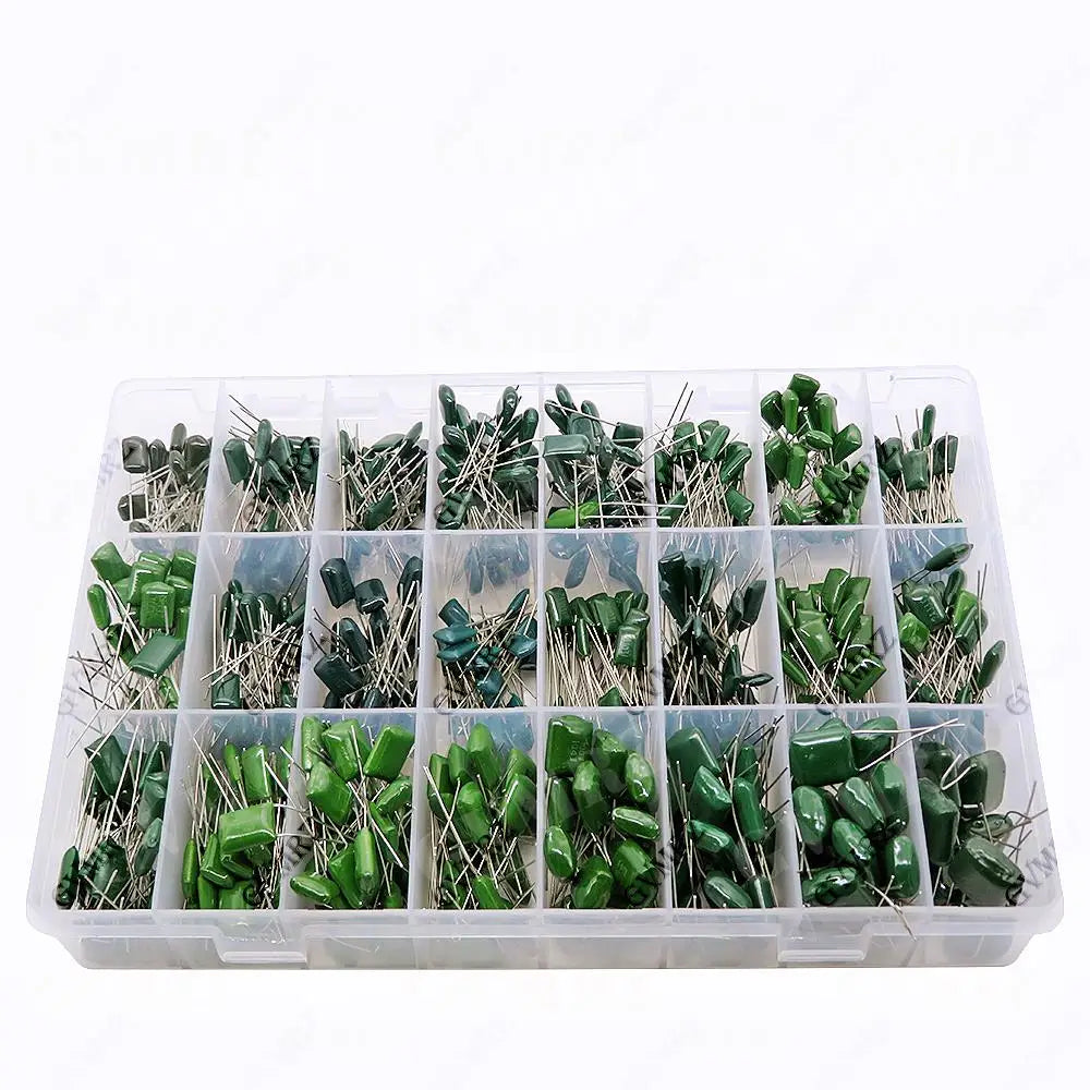 Polyester Film Capacitor KIT 330PF 470PF 560PF 102 222 472 103 223 333 473 104 1NF 2.2NF 10NF 22NF 47NF 100NF 0.1UF 102 222 472