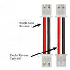 10PCS XH2.54 22AWG 3A 2/3/4/5/6~12P 0.1" Pitch Male Female Plug Socket TJC3 8cm/10cm/20cm/50cm Wire Cable Harness Connector