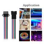 2Pin 3Pin 4Pin 5Pin 6Pin Led JST Connector Male/Female Wire Connector Led Strip Plug Connector Wire Cable for Led Light Driver