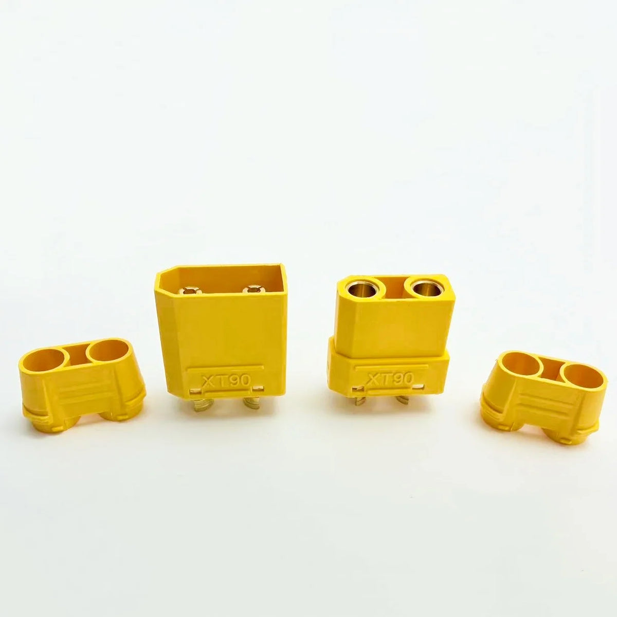 10pcs XT90 Connector XT90H Battery Connector XT-90 Male Female Bullet Connectors for RC Lipo Battery Motor DIY Parts