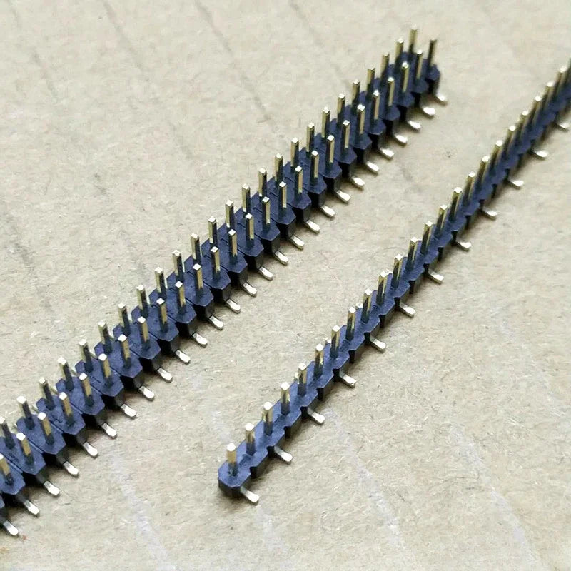 10pcs 2.0mm Pitch 2X40P SMD Double Row 1X40P Single Row Gold-plated Cuttable Breakable Pcb Male Pin Header Connector