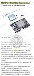 GSM / GPRS + GPS / BDS Development Board A9G Development Board \ SMS \ Voice \ Wireless Data Transmission + Positioning