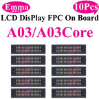 10pcs Original Screen Connector For Samsung A52S A53 A72 A33 A32 A23 A22 A13 A12S A03s A02s A42 LCD Display FPC On Board 78 Pin