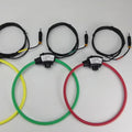 Flexible CT Current Clamp 100mV/kA Air-Cored Current Sensor Transformer Rogowski Coil With Cable Ties NRC