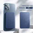 Lenovo Magnetic Wireless Power Bank 500000mAh Charger Fast Charging for Magsafe External Spare Battery For All Android iPhone
