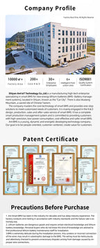 SMART BMS 400A 420A HighCurrent 4-30S BMS for Lifepo4 Li-ion Battery with BT UART for Golf Cart EV and Industrial Energy Storage