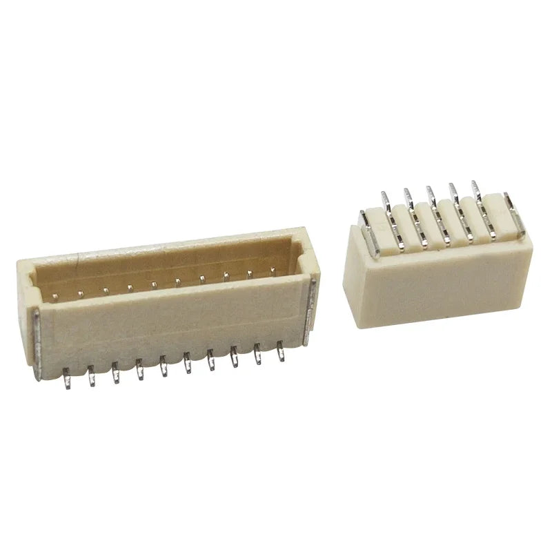 50Pcs JST SH1.0 1.0mm Pitch Male / Female Housing Connector 2P 3P 4P 5P 6P 7P 8P 9P 10Pin Vertical/Horizontal Type Socket Shell