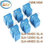 1PCS Power relay SLA-05VDC-SL-A SLA-12VDC-SL-A SLA-24VDC-SL-A -C T90 30A 4/5/6PIN 5V 12V 24V 48V Time Relay