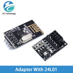 NRF24L01+ 2.4G Wireless Data Transmission Module 2.4GHz NRF24L01 Upgrade Version NRF24L01+PA+LNA 1000 Meters For Arduino