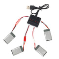 3.7V Lipo  4 in 1 / 5 in 1USB Charger for E010 H31  X4 Syma X5SW X5C X5HW