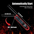 Waterproof  Meat Thermometer Digital for Cooking Food,nstant Read Food Thermometer for Cooking and Grill BBQ Accessories