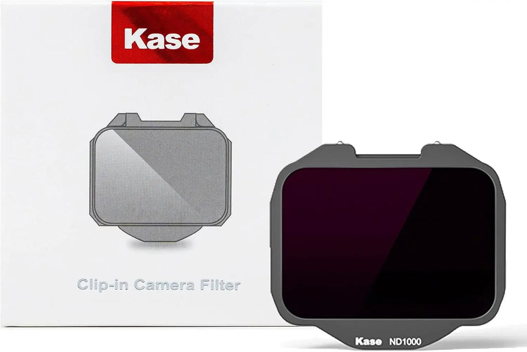 Kase Clip-in ND1000 ND Filter Compatible Sony A7 A7R A7S A9 FX3 A1 A7CR Built-in Neutral Density Filter No Vignetting