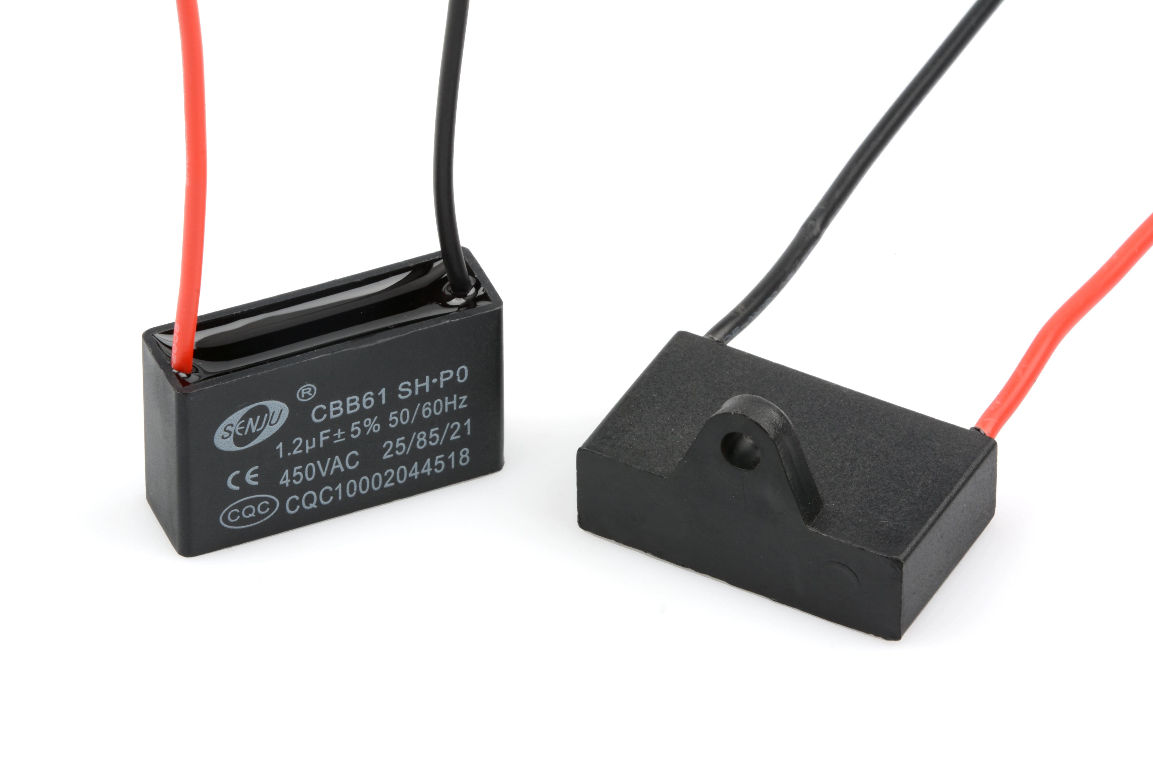 CBB61 Motor Start Capacitor 450V AC Fan Condenser1/1.2/1.5/1.8/2/2.5/3/4/5/6/8/10UF