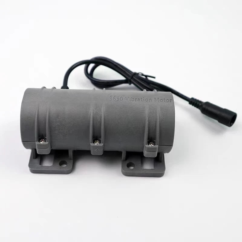 3650 Small Massage Table Vibration Motor 12V 24V Double Eccentric Brush DC Vibration Motor/Motor and Power Supply 3800rpm Alarm