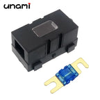ANS-H 1-Way Midi Fuse Holder ANS-8 20A 50A 70A 80A 100A 150A 175A 200A Safety Plate Base Car Carrier Fuse Box Bolt Type