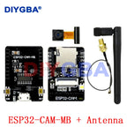 ESP32-CAM WiFi Module ESP32 serial to WiFi ESP32 CAM Development Board 5V Bluetooth with OV2640 Camera Module + 3DBI Antenna