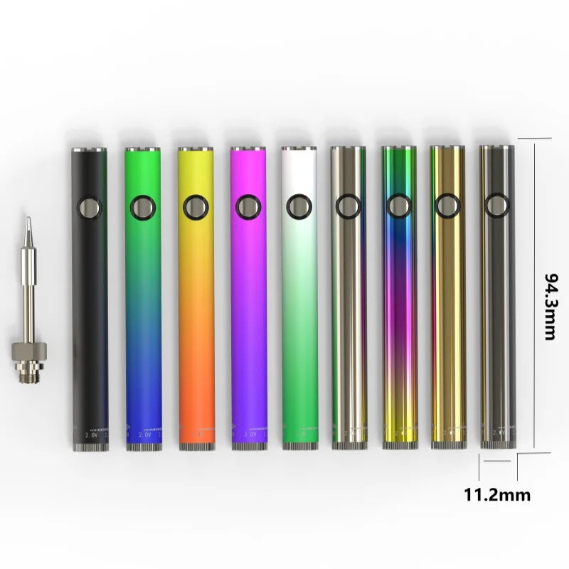 Miniature Welding Tools Preheat Portable Electric Soldering Iron 11.2mm Twist 510 Battery USB Charging Head