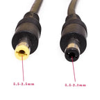 DC Power Plug 5.5 X 2.1 2.5mm 5.5 * 2.1mm Male Female CCTV Adapter Connector Cable Extension Cords 12V Surveillance Camera