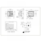 Kailh Choc Low Profile Switch 1350 Chocolate Keyboard Switch Clicky Tactile Linear White Switches Mechanical Keyboard for Laptop
