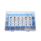 460PCS SMD Micro Momentary Tact Switch Assortment Kit 24 Values Tactile Push Button Switch for Car Remote Control with Box