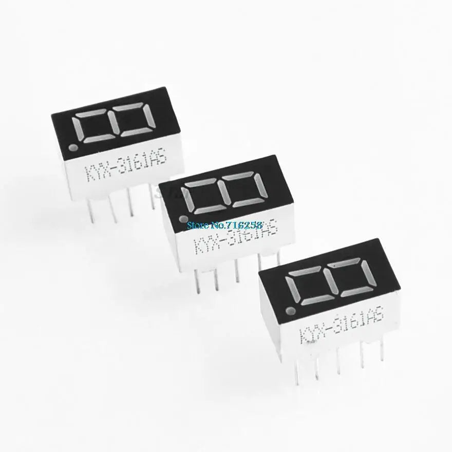 20PCS LD-3161AS 1 Digit 0.36" RED 7 SEGMENT LED DISPLAY COMMON CATHODE