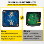 SucceBuy Split Charge Relay Kit Voltage Sense Relay Professional 12V 140AMP 2/4/5/6 mtr Battery Cable for ATVs UTVs RVs Camping