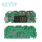 Lithium Battery Charger Board LED Dual USB 5V 2.4A Micro or Type-C USB Mobile Power Bank 18650 Charging Module