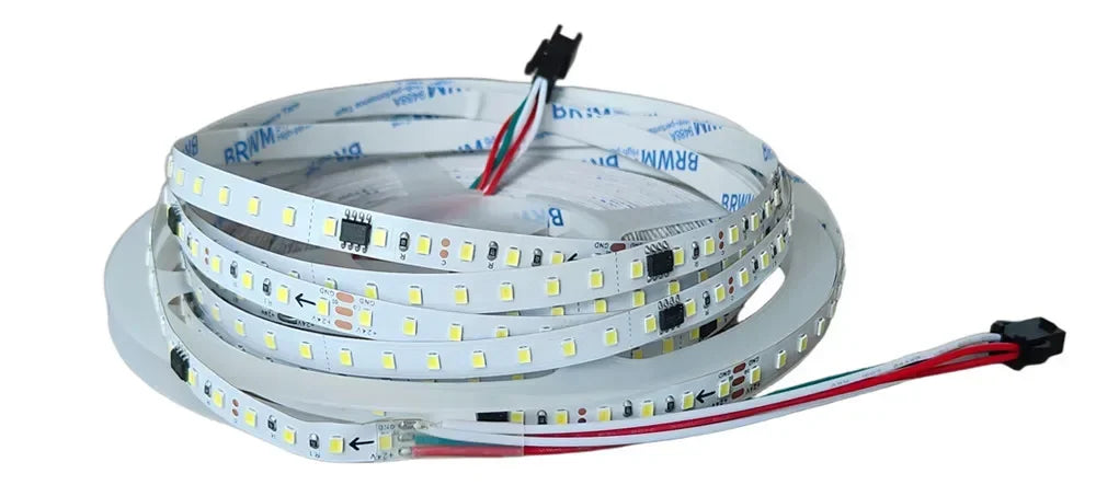 DC24V Flowing Water SMD LED Strip with Motion Sensor US/EU Plug Kit for Stair Corridor Entrance Wardrobe Cabinet Bedroom Light