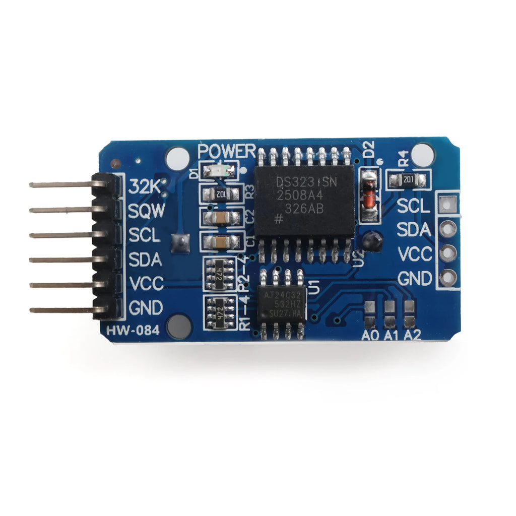DS3231 AT24C32 IIC Precision RTC Real Time Clock Memory Module Without Battery 3.3V-5V for Arduino ESP32 Temperature Compensated