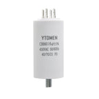 CBB60 Motor Capacitors with Screw Double Insert 450V AC Starting Capacitor 4uF~60uF capacitance for Air Compressor Water Pump