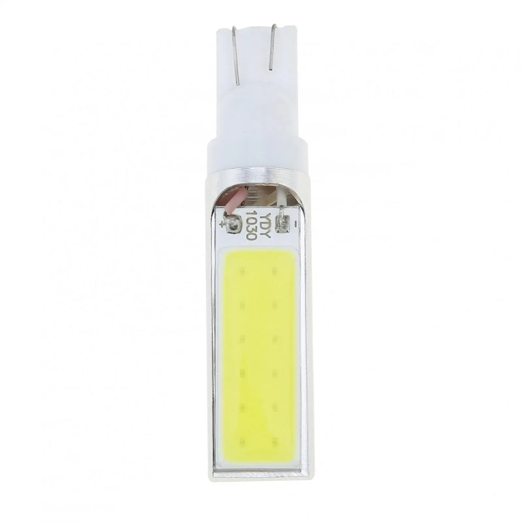 DC 12V 300LM LED COB Bulb Super Bright Xenon White T10 10W Fog Lamp Car Daytime Running Light