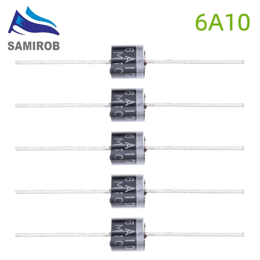 50pcs/bag 6A10 6A 1001V 10A10 10A 1000V 20A10 20A 1000V rectifier diode