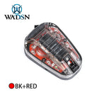 WADSN HEL STAR 6 GEN3 Airsoft Sport Helmet Light Blue Green Red IR Strobe Waterproof Outdoor Survival Safety Signal Flash LAMP