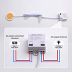 85V-265V AC LED Touch Switch, Suitable for Hidden Cabinet Installation, Can Penetrate 40MM Thickness Wood Touch Sensor