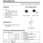10PCS SM1A16PSUC-TRG TO-252-2 Code SM1A16P SM1A16PSUC P-channel Enhanced Power Transistor MOSFET Field Effect Transistor