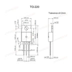 10Pcs Original 2N60 5N60 50N06 Hy1906P Irf630 Irf640 N-Channel Mosfet Transistor to-220 Triode Tube Assorted Integrated Circuit