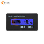 DC6-73V Battery Level Indicator Battery Remaining Charge Percentage Display Voltmeter High Precision Led Digital Display