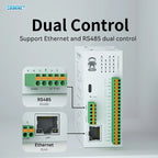 Distributed Remote IO Module RJ45 RS485 AI/DI/DO Modbus TCP RTU CDSENT M31-U Series Switch Analog Input/Ouput Rail Installation