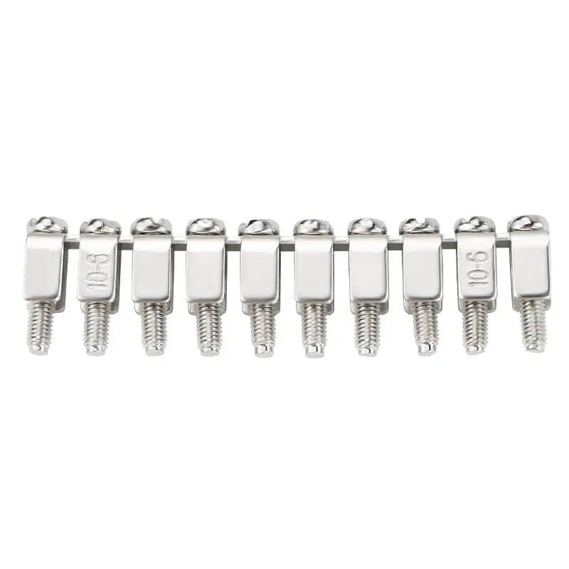 10pcs/lot FBI10-6 Short-Circuit Strip UK-2.5B Terminal Center Connection UK-5N/6N Series Bridge Piece FBI10-5 FBI10-8 FBI10-12