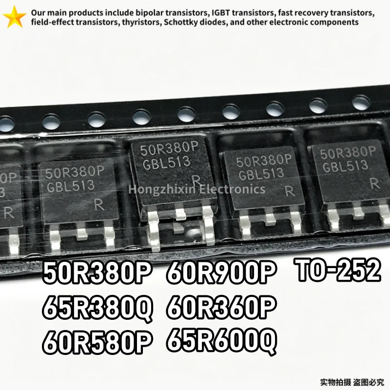 10PCS NEW FQD10N10 10N10 FQD12P10 12P10 FQD13N10L 13N10L FQD11P06 11P06 FQD16N25C 16N25C TO-252 Surface Mount MOS FET