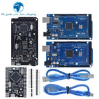 TZT Mega2560 ATMEGA16U2 / Pro Mini MEGA 2560 Mega+WiFi R3 ATmega2560 CH340G For Arduino Mega R3 Development Board ESP8266