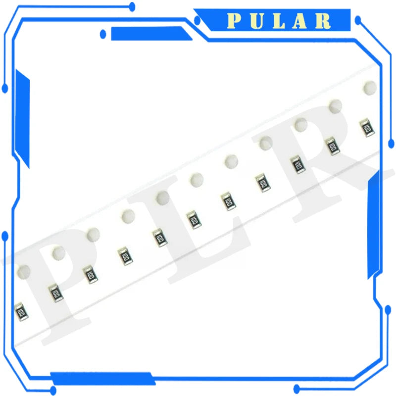 100PCS 5% SMD resistor 0402 0603 0805 1206 1210 1K 1K2 1K5 1K6 1K8 2K 2K2 2K4 2K7 3K 3K3 3K6 4K7 5K1 5K6 6K2 6K8 7K5 8K2 9K1 10K