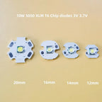 High Power LED 10W 5050 XLM T6 Led Chip Diodes 3V 3.7V Flashlights Parts DIY For Bicycle Car Accessories Headlamp