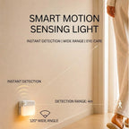 Night Light Motion Sensor With LED Light EU/US Plug Lamps Children'S Night Light Wireless Night Lamp For Bedside Table Bedroom