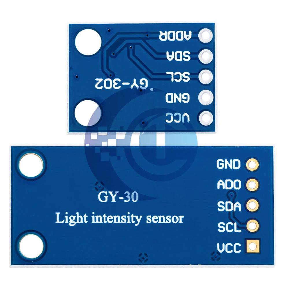 GY - 30 / GY - 302 BH1750 BH1750FVI Light Intensity Illumination Module: 3V - 5V Compatibility for Arduino Projects
