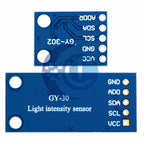 GY - 30 / GY - 302 BH1750 BH1750FVI Light Intensity Illumination Module: 3V - 5V Compatibility for Arduino Projects