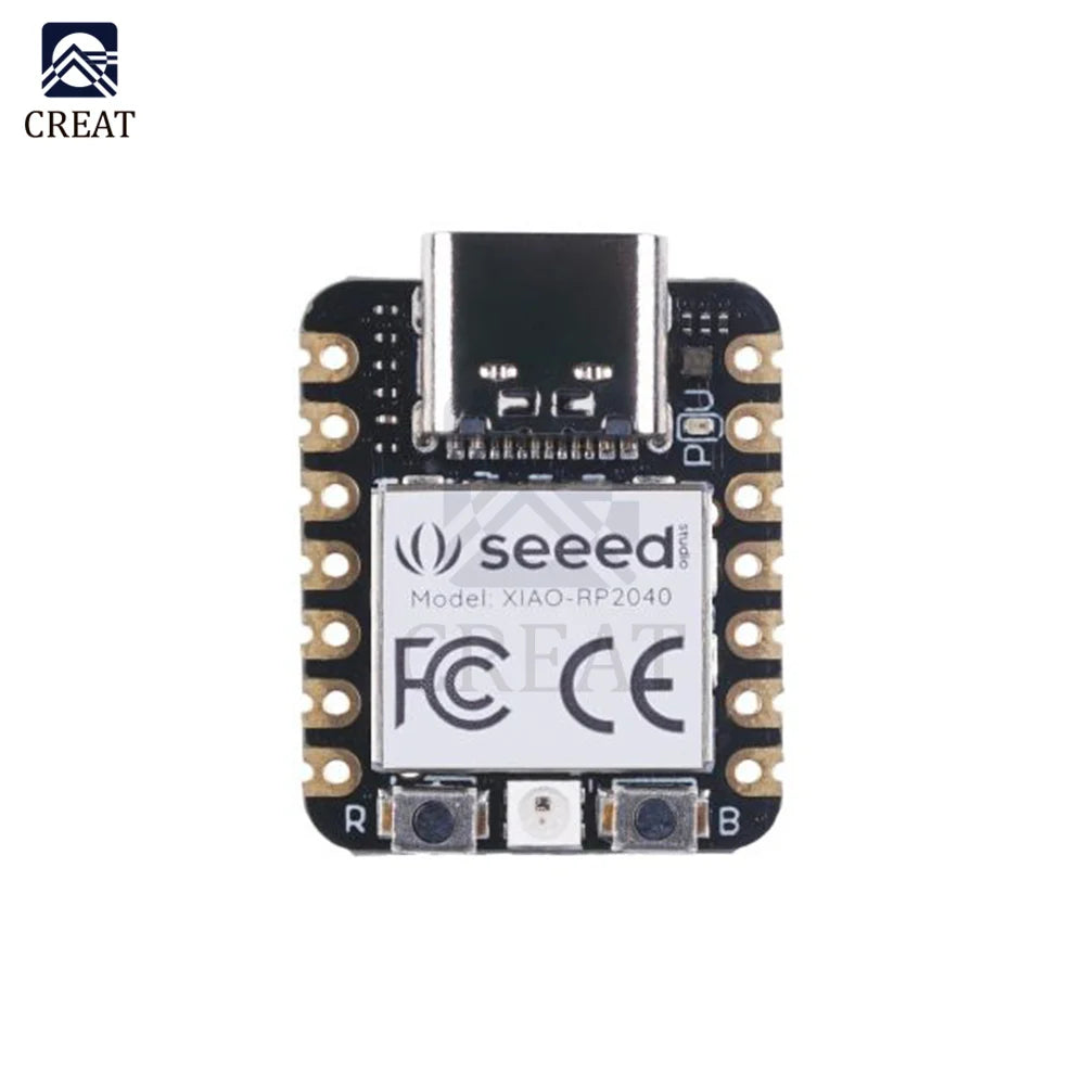 Seeeduino XIAO 2040 Microcontroller Development Board Dual-core ARM Cortex M0+ Processor For Arduino Nano Rp2040 Motherboard
