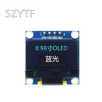 0.96 inch IIC Serial Yellow Blue White OLED Display Module 128X64 I2C SSD1306 12864 LCD GND VCC SCL SDA 0.96" for Arduino