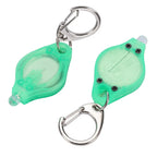 1/10/50/100pc/Mini LED Keychain Light White Red Yellow Green Blue Purple Light Flashlight Portable Emergency Lighting Torch Lamp